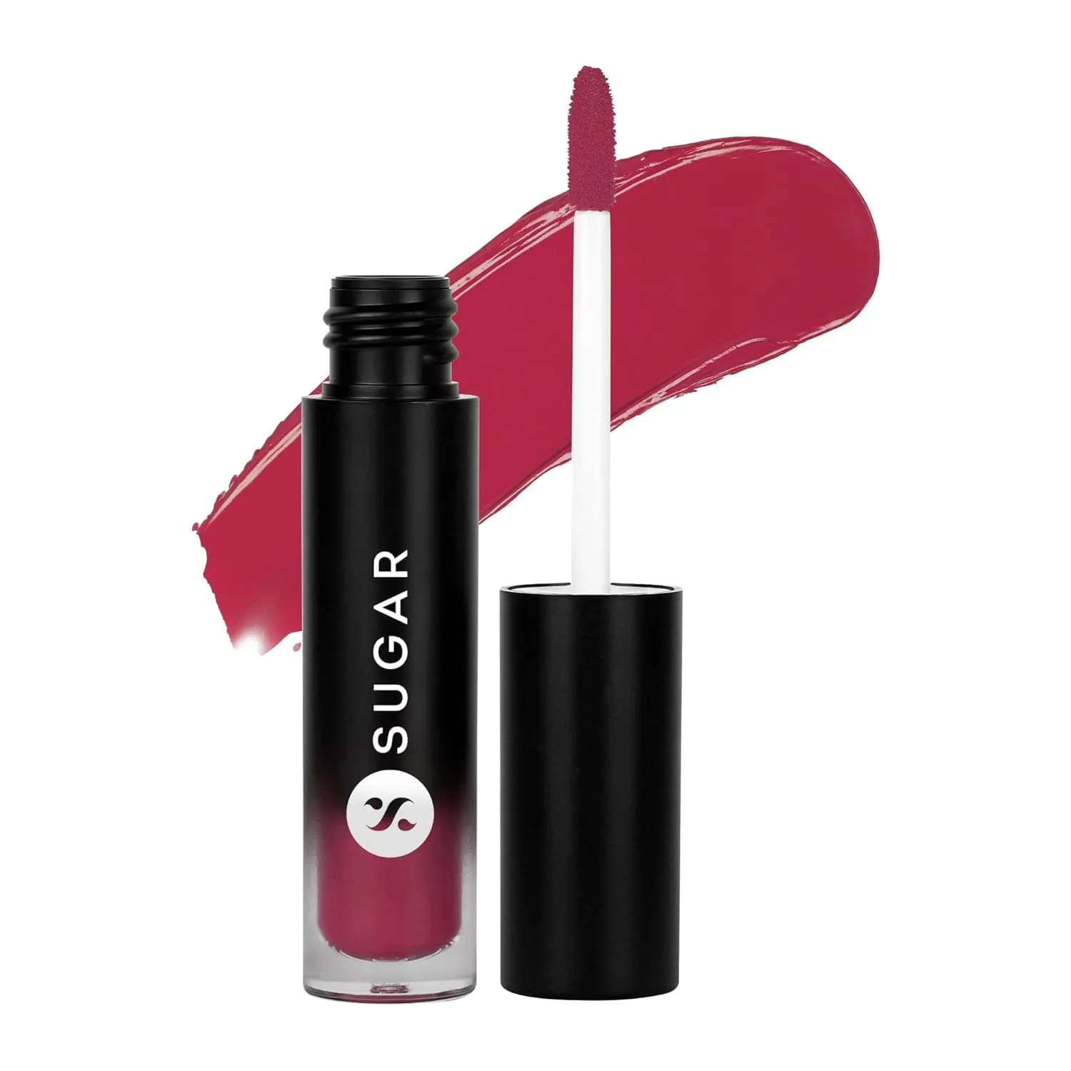 S.UGAR Mousse Muse Maskproof Lip Cream | Creamy Mousse Lipstick | Lasts 24  Hours | Waterproof & Smudgeproof | 5ml- 03 Red Square