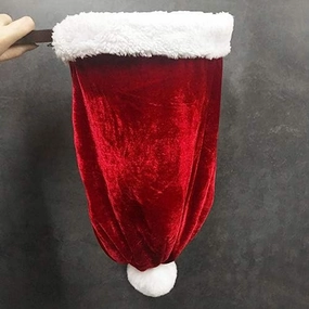 SUMAG Change Bag - Repeat (Christmas Hat, Large) Magic Tricks Object Appear Vanish Magic Magician Stage Party Illusions Gimmick Funny