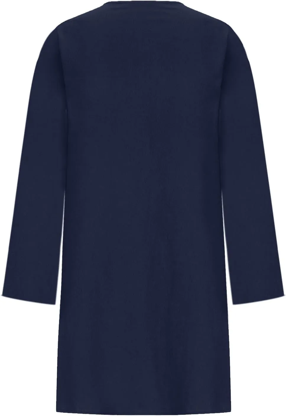 Summer Dresses for Women 2025 Vacation Cotton Linen Sundresses Casual Long Sleeve Crewneck Loose Boho Beach Clothes