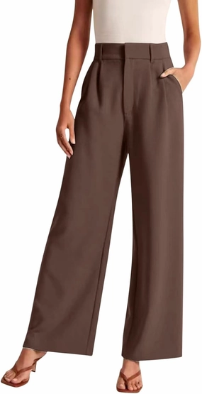 Summer Pants for Women 2024 Trendy Women Wide Leg Pants for Women Work Business Casual High Waisted Dress