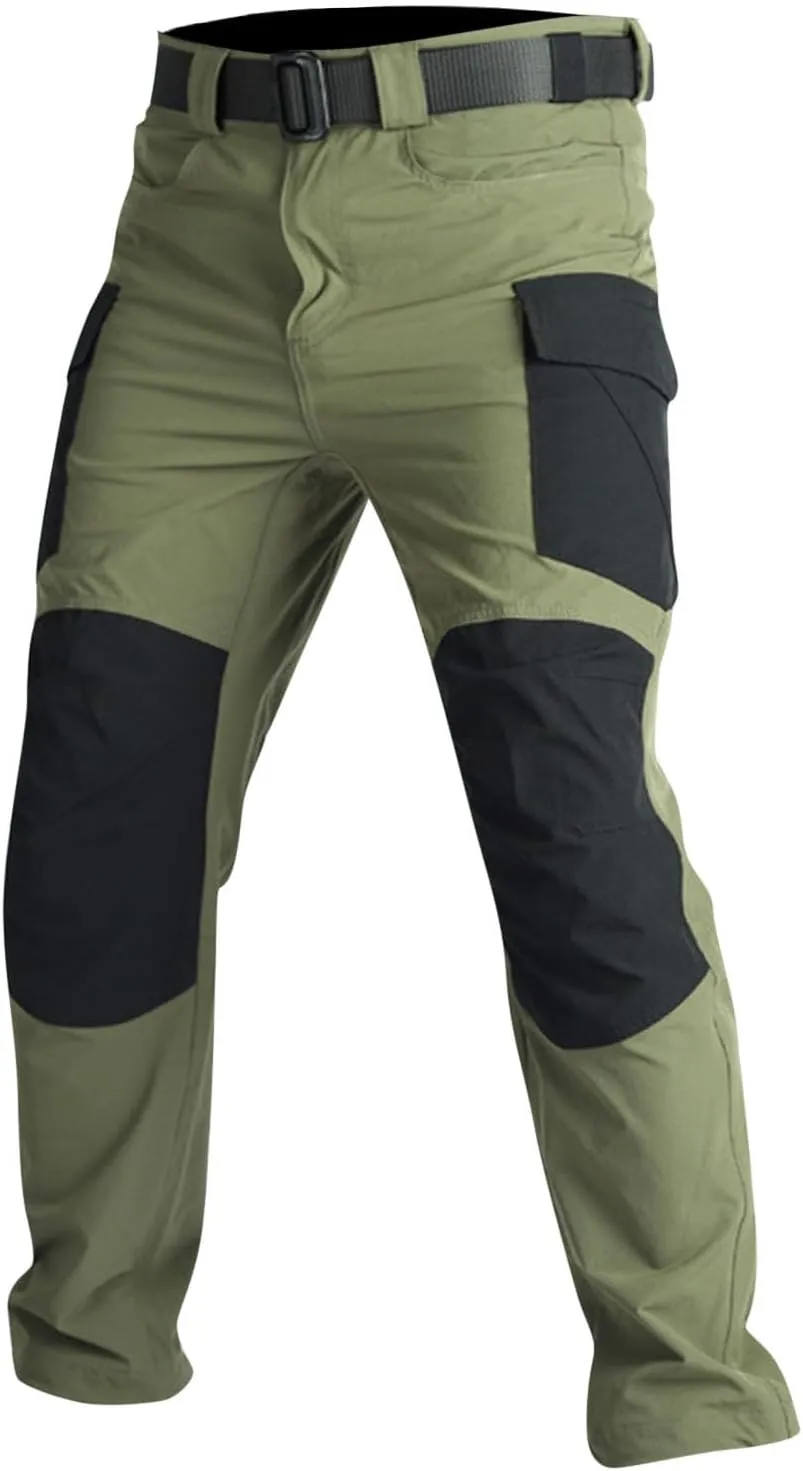 Tactical Pants for Men Combat Pant Motorcycle Riding Pants Ripstop Military Cargo Trousers for Camping Hiking Work