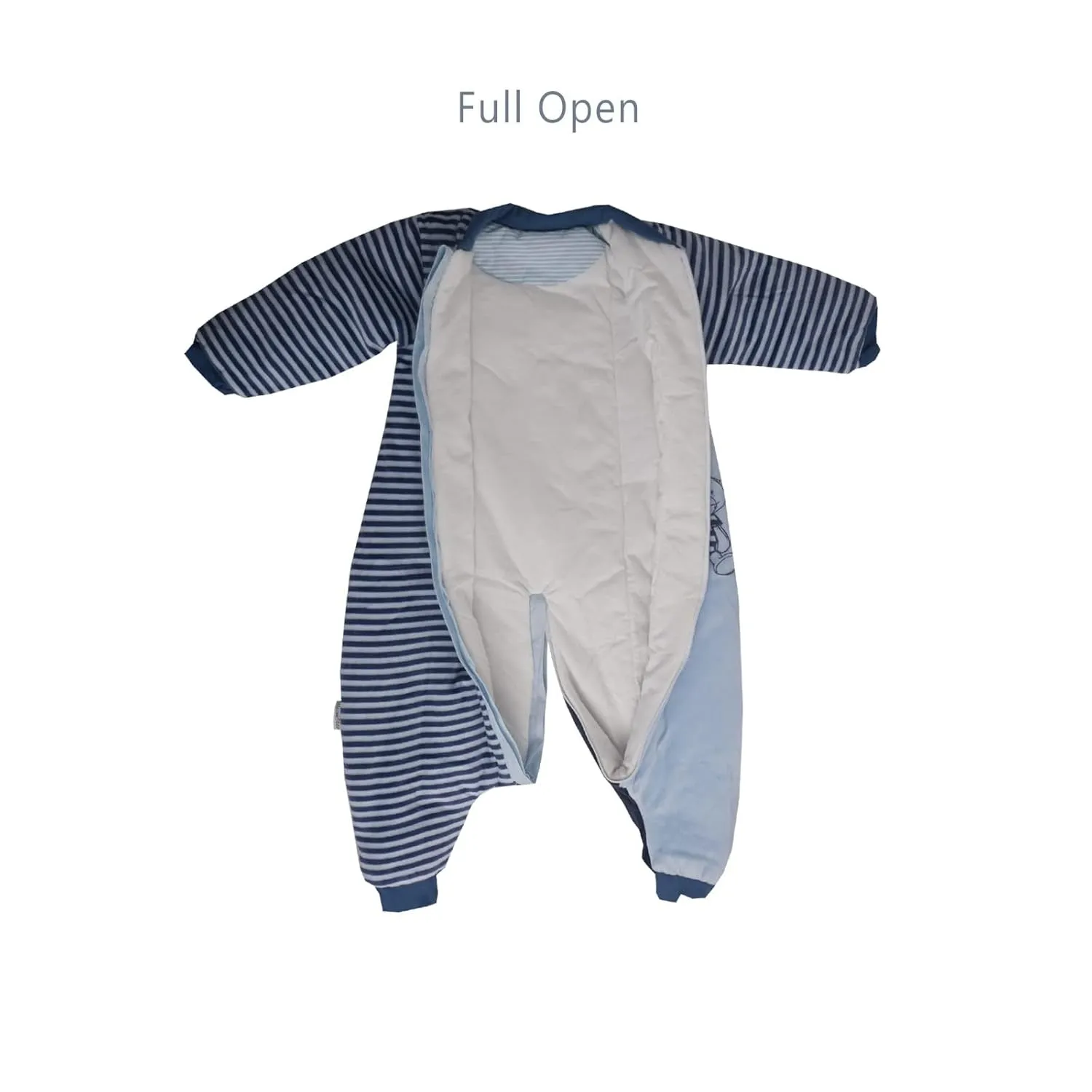 Toddler Sleeping Sack With Feet Tog 2-4T Winter 3.5 Long Sleeve Wearable Blanket with Arms Warm Thick Baby Sleeping Bag with Leg Walking Sleeper