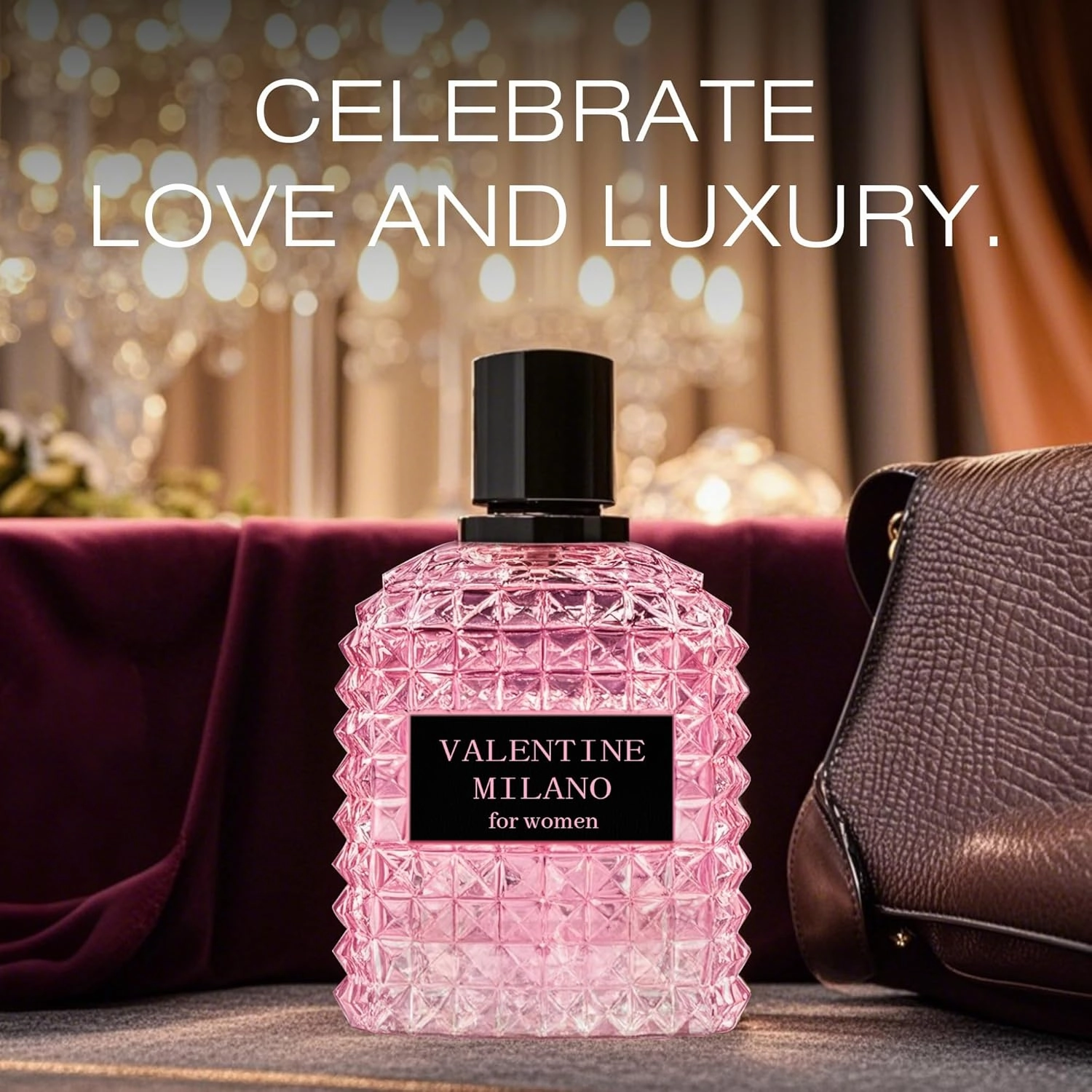 Top Sales 4 Piece Women Perfume Set Choco Musk/Valentine Milano/La Vida Bella/Sarah Fuchsia Eau de Parfum, Women's Fragrance Sets with Luxury Gift Box for Daily Use