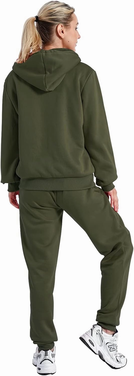 Track Suits for Women Set Sherpa lined Casual 2 Piece Outfits Sweatsuit