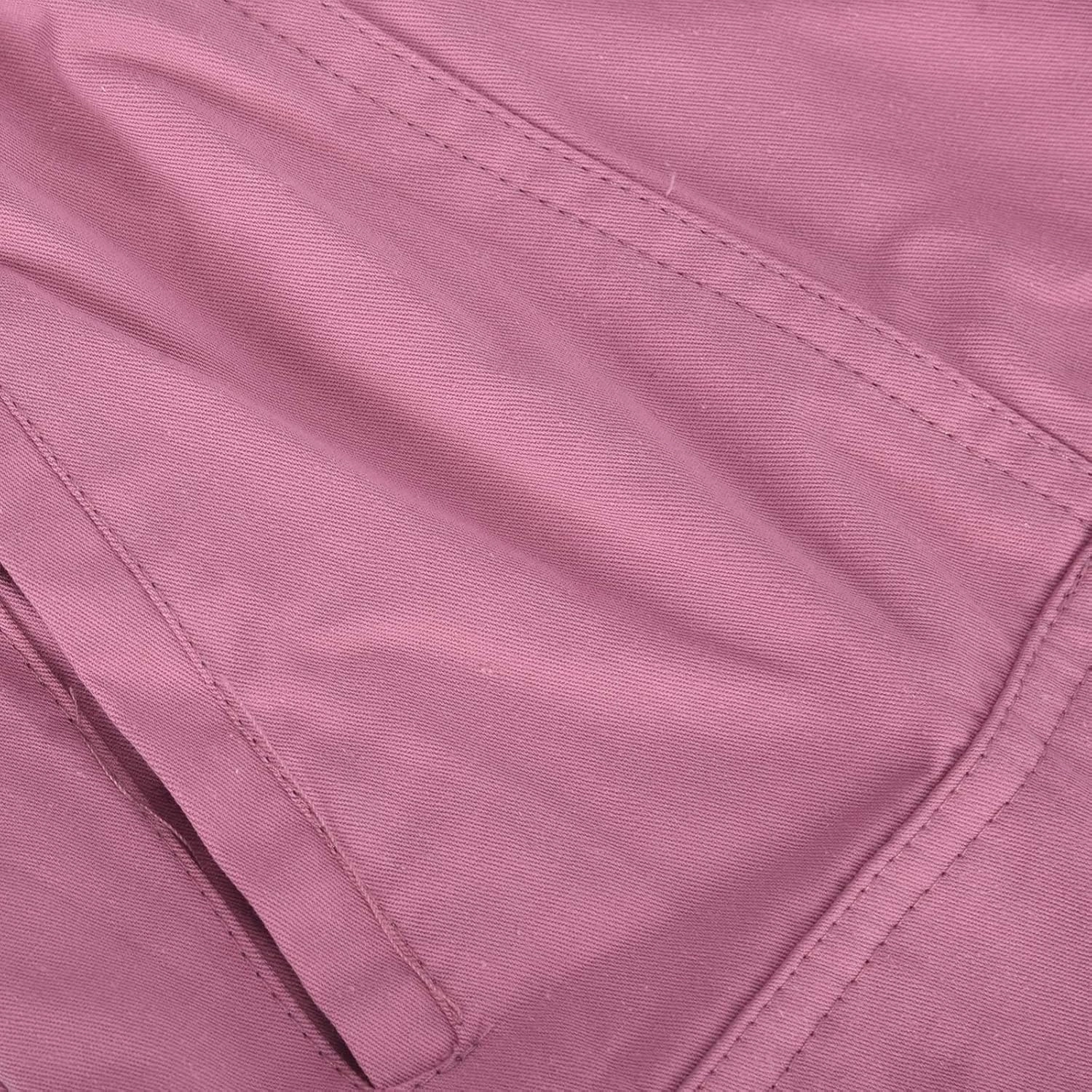 Uillui Cargo Shorts for Women High Waist Straight Leg Bootcut Shorts Multi-Pocket Tactical Cargo Shorts Outdoor Hiking Short