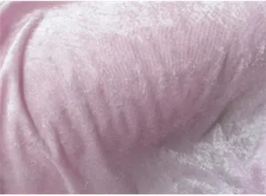 Velvet Crushed Panne Velour Backdrop Stretch Fabric (Pink)