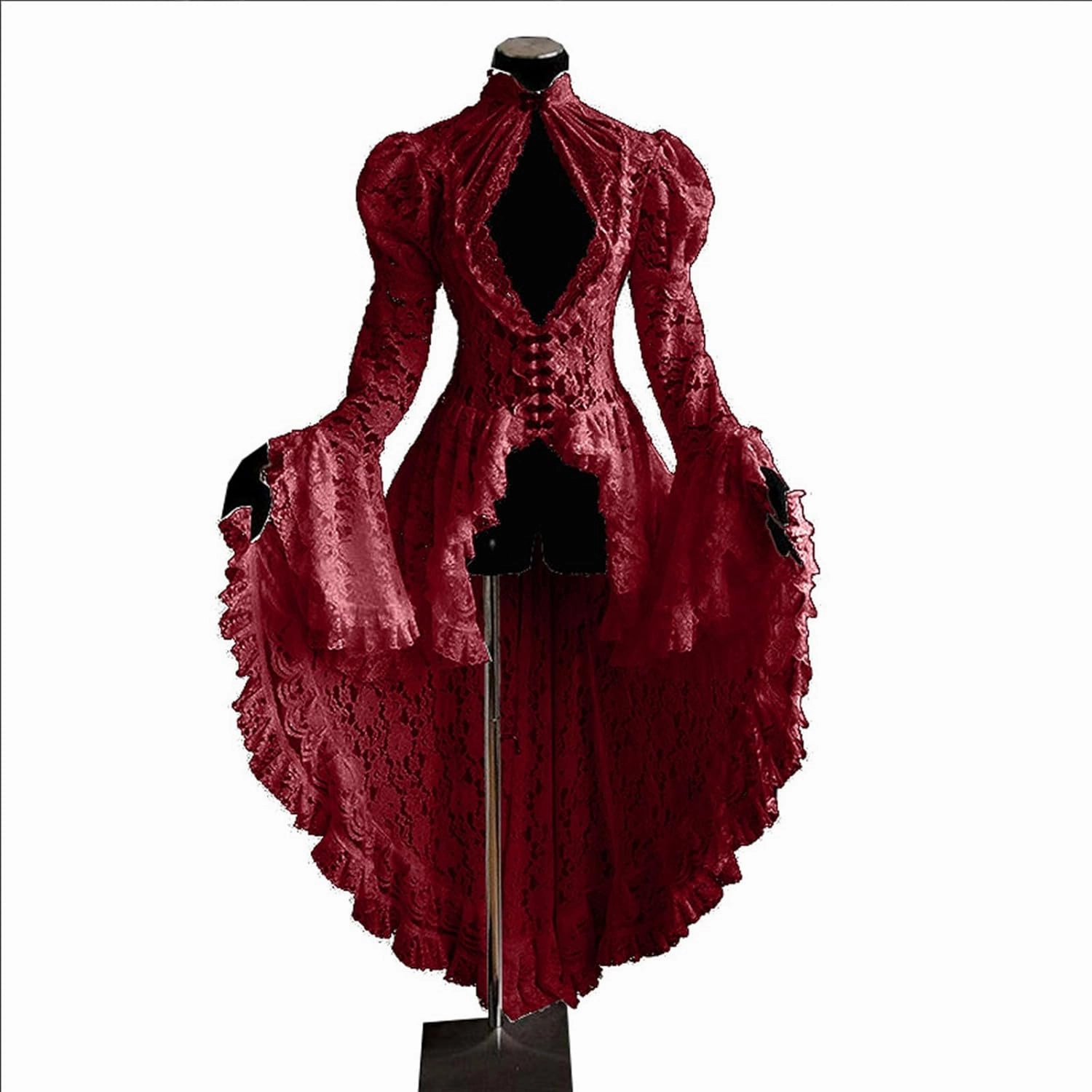 Victorian Dress for Women Retro Medieval Renaissance Corset Dress 18 Century Vampire Fairy Dresses Halloween Costumes
