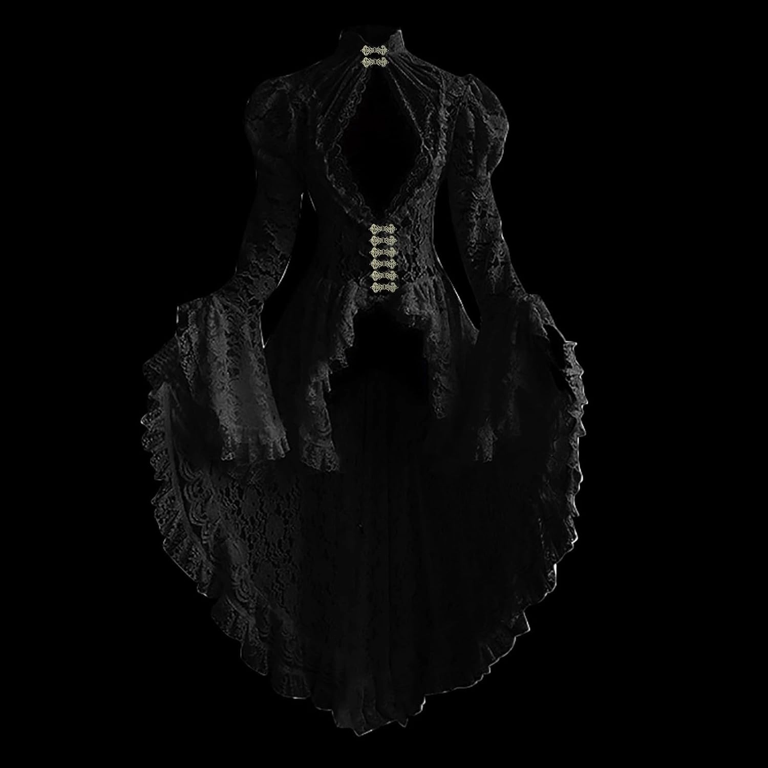 Victorian Dress for Women Retro Medieval Renaissance Corset Dress 18 Century Vampire Fairy Dresses Halloween Costumes