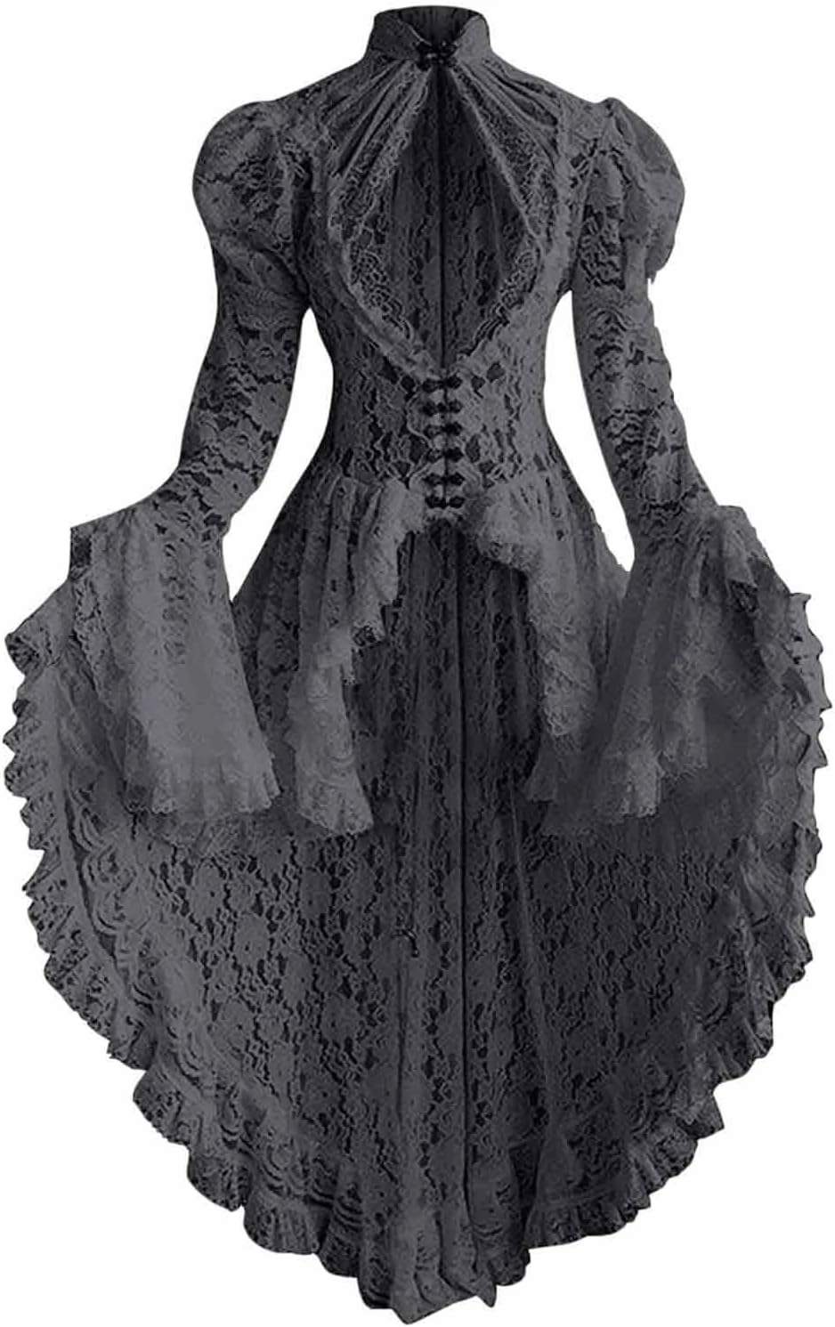 Victorian Dress for Women Retro Medieval Renaissance Corset Dress 18 Century Vampire Fairy Dresses Halloween Costumes