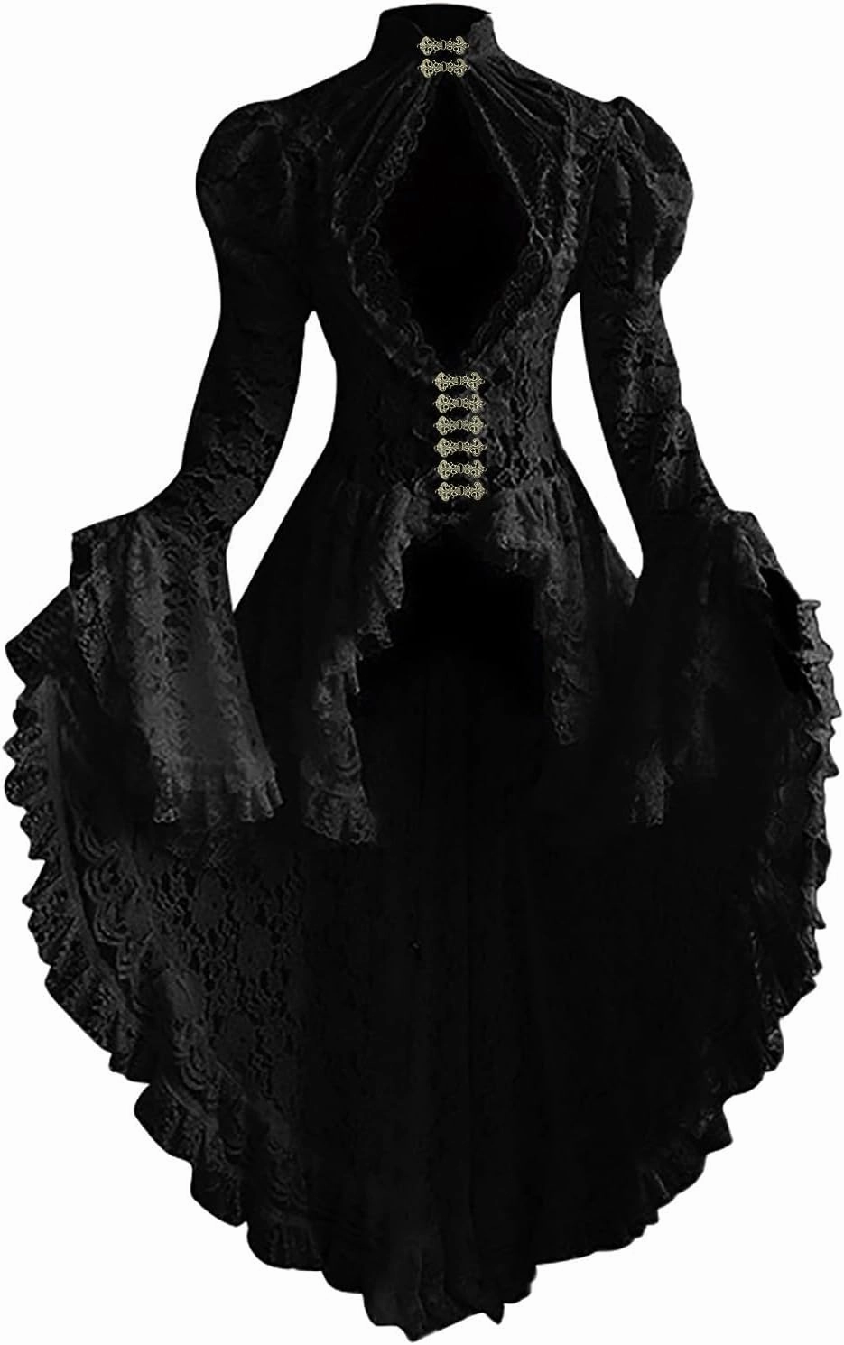 Victorian Dress for Women Retro Medieval Renaissance Corset Dress 18 Century Vampire Fairy Dresses Halloween Costumes