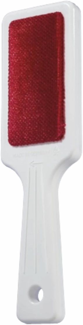 WENKO Brosse vêtement, Brosse Textile, double face, 6 x 21.5 x 2 cm, Blanc