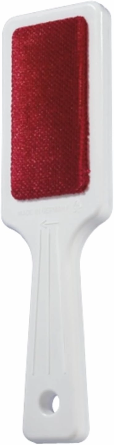WENKO Brosse vêtement, Brosse Textile, double face, 6 x 21.5 x 2 cm, Blanc