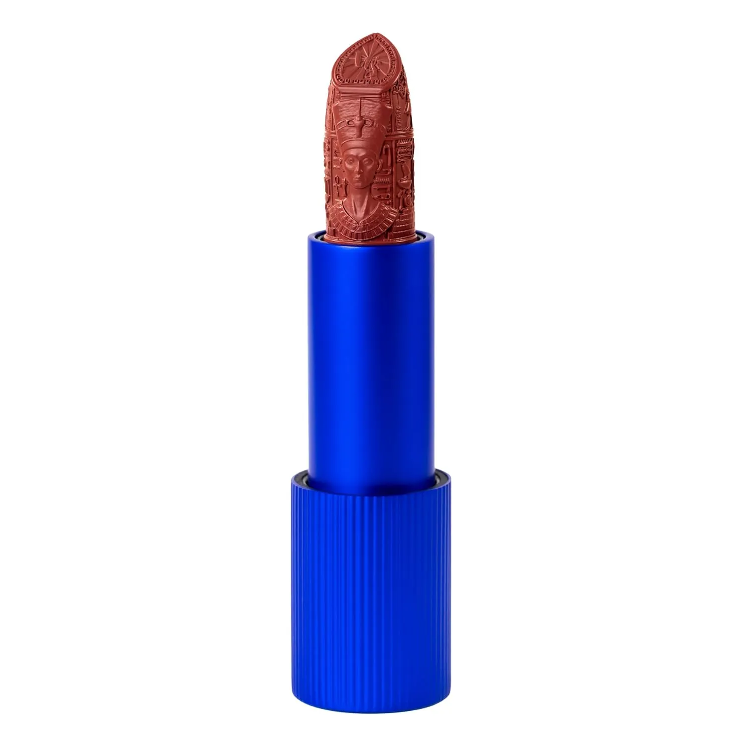 Whats Up Beauty - Egyptian Queen Lipstick - Shade Ankh Clean Cruelty Free Vegan Lip Makeup Rosewood Red