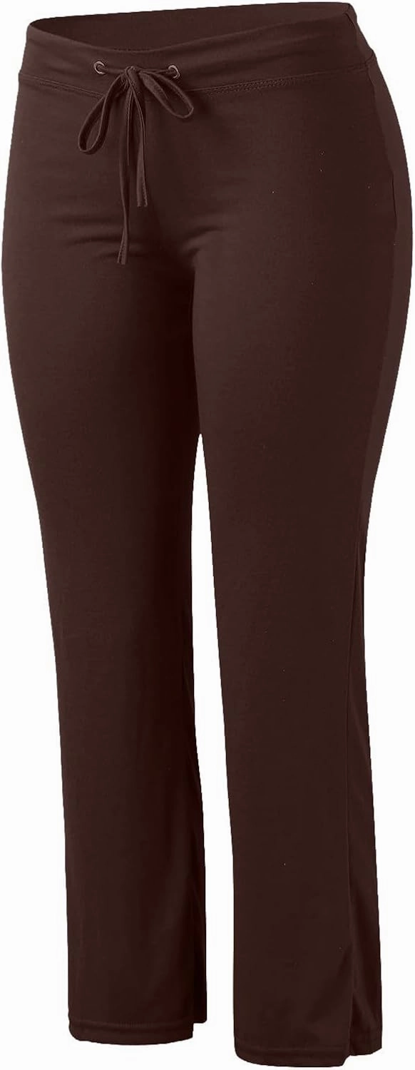 Wide Leg Yoga Pants for Women High Waist Tummy Control Flare Leggings Athletic Casual Gym Workout Stretchy Pants