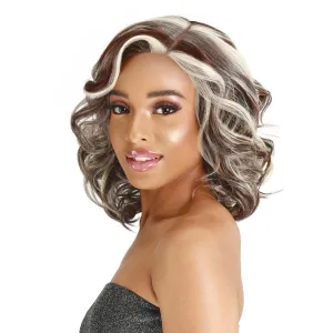 Wig Sassy V-Lace Cut Lace Part LP-VCUT Caro (RED VELVET)
