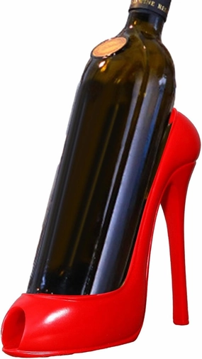 Wine Bottle Holder - High Heel Wine, Shoe Wine Rack, Single Wine Holder | High Heel Shoe Stylish Wine Rack, Wine Display Holder, Wedding Wine Holder, Wine Bottle Stand for Wedding Party Home Decor