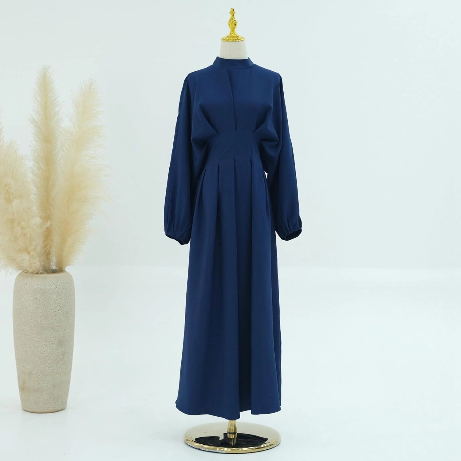 Women's Muslim Dress Islamic Prayer Abaya Modest Solid Color Muslim Outfits Ramadan Prayer Garment Turkey Robe