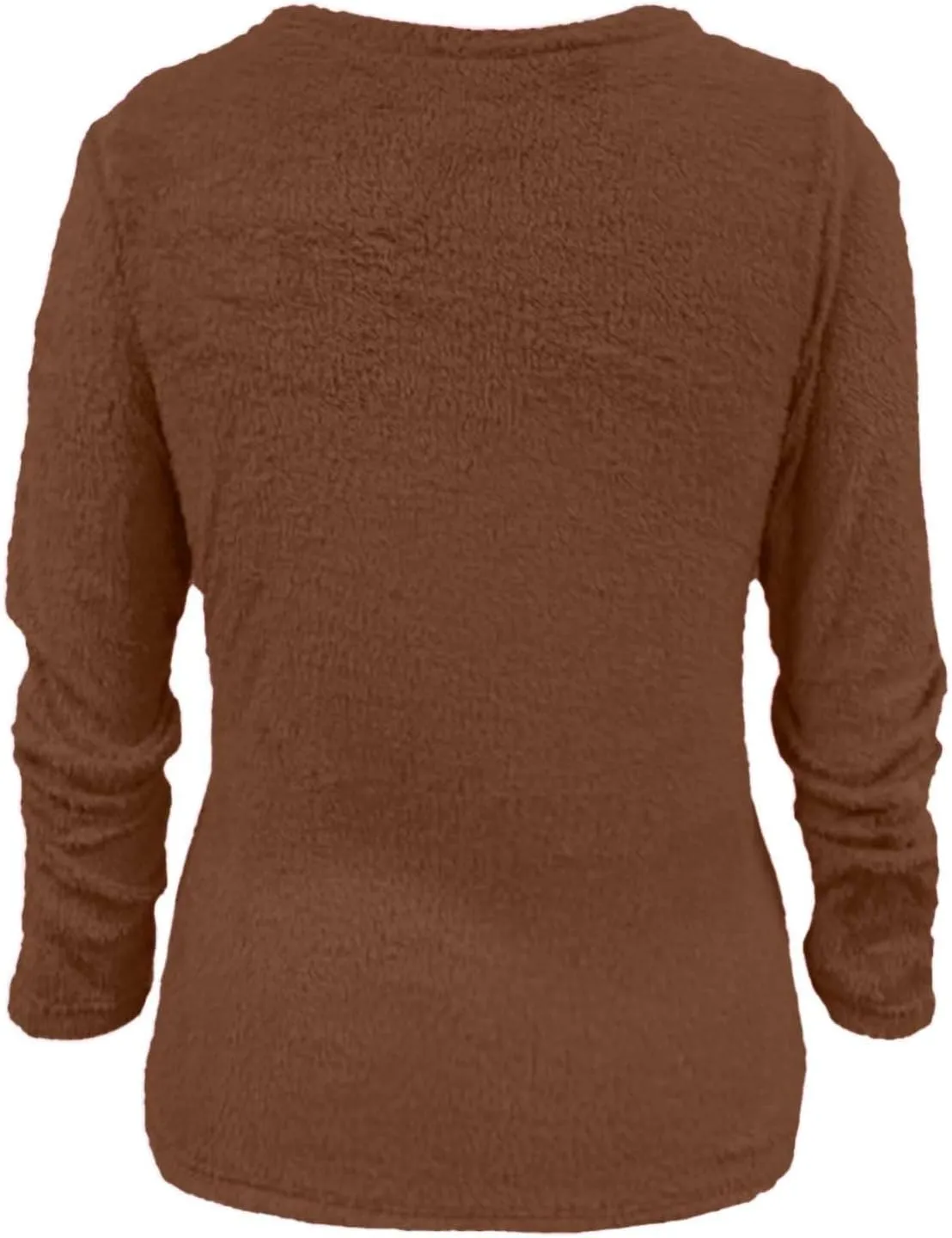 Womens Pullover Sweater Oversized Fuzzy Wool Christmas Long Sleeved for Women Fall Winter Cozy Fashioable Outfit