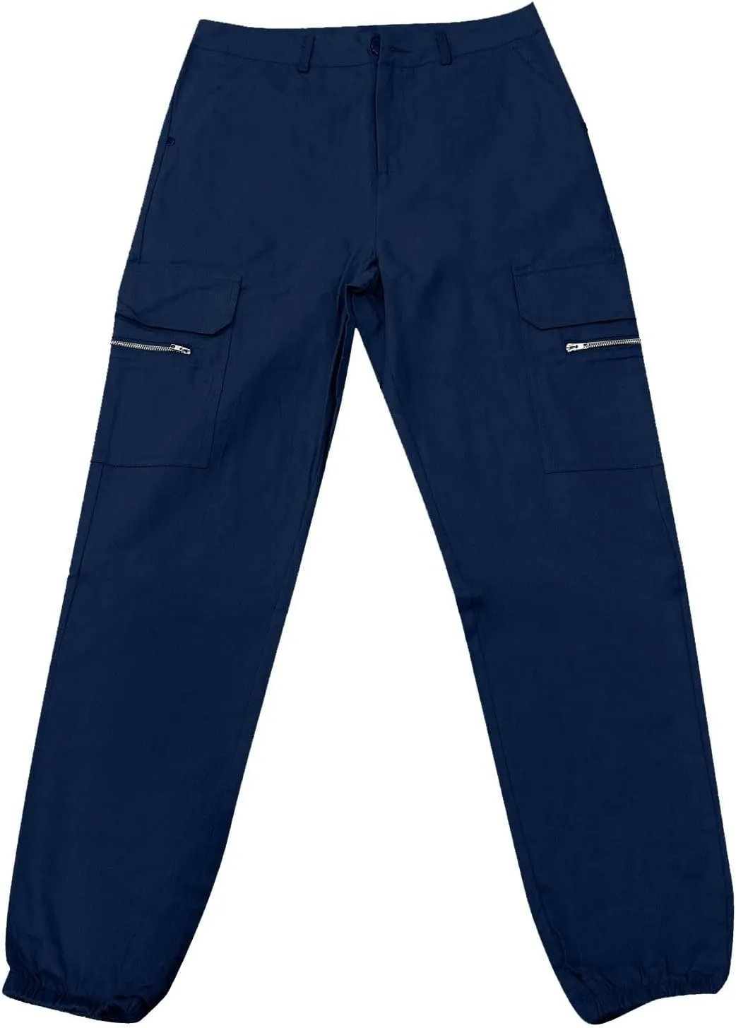 Womens Skinny Cargo Jeans with Pockets Mid Waist Flap Pocket Motorcycle Western Cowgirl Trousers Slim Fit Denim Pants