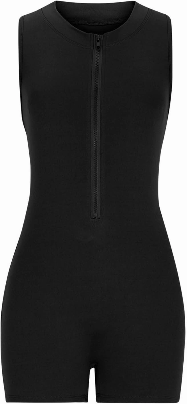 Womens Sexy Shapewear Bodysuit Tummy Control Square Neck Tank Top Body Shaper Bodysuit