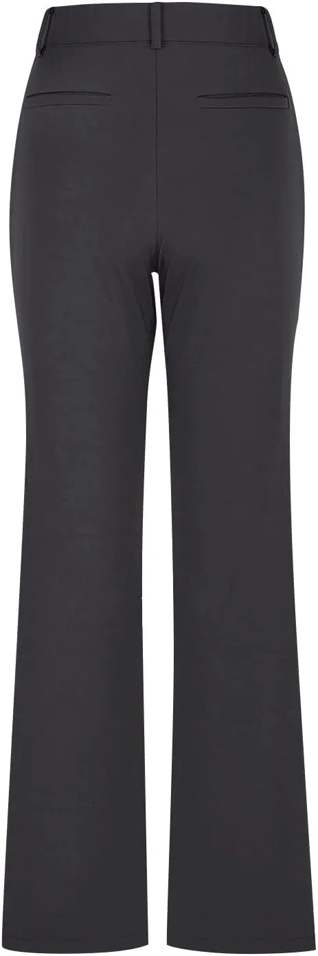 Work Pants Women Business Casual Dress Pants Bootcut Trousers Pants with Pockets Ladies High Waisted Pants