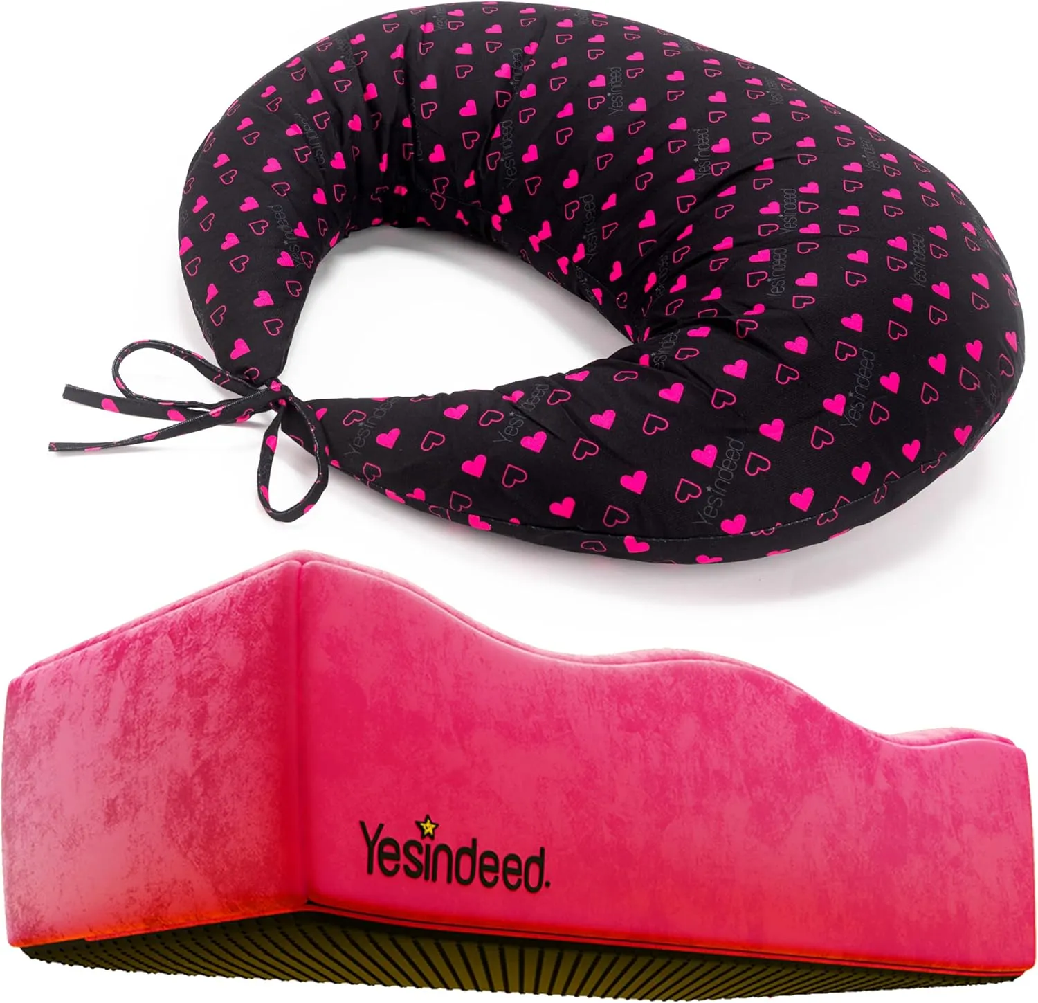 YESINDEED The Perfect Pink Combination for Sitting and Sleeping After Brazilian Butt Lift (BBL) Dr. Approved for Post Surgery Recovery