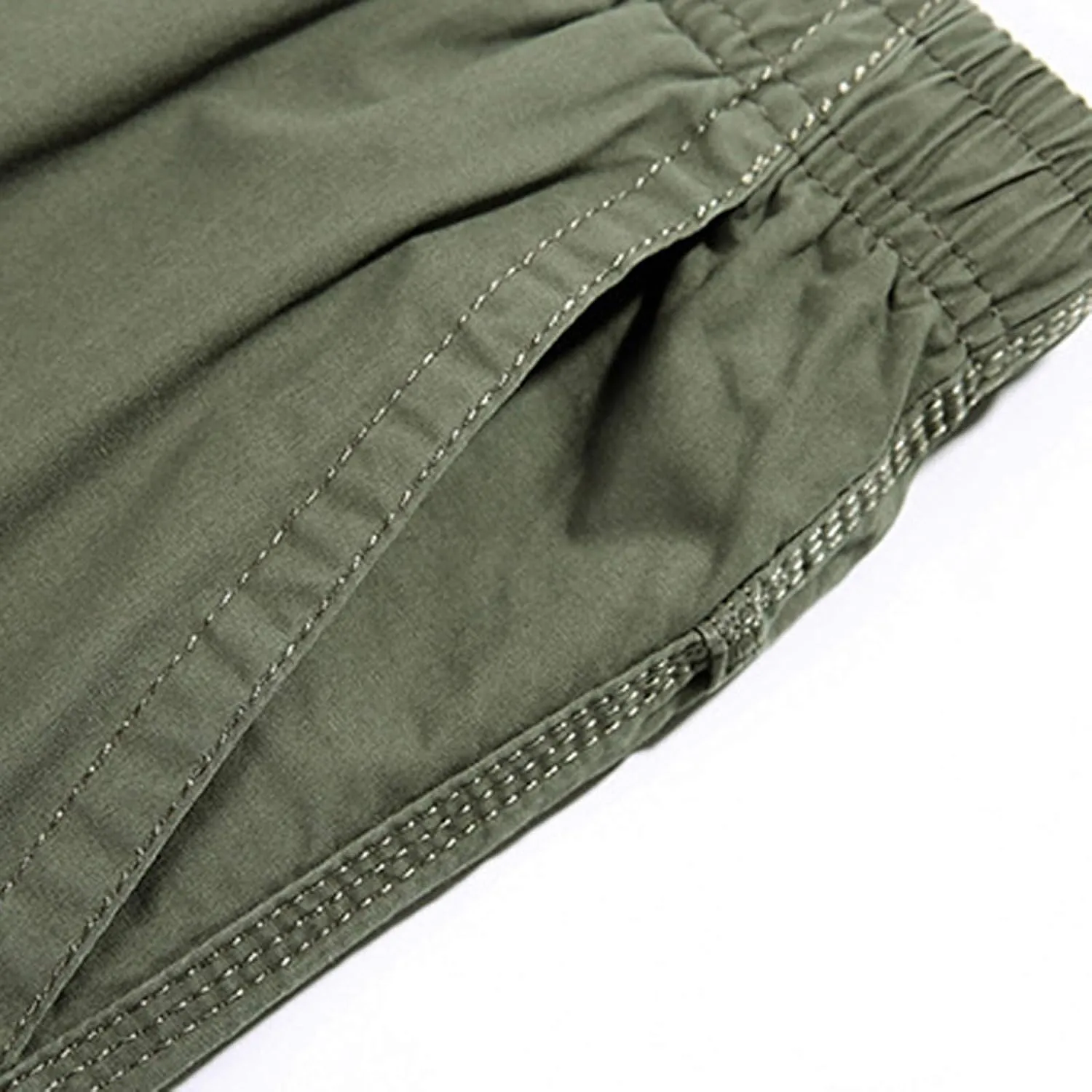 Ymosrh Army Shorts for Men Fashion Zipper Outdoors Pocket Shorts Sports Overalls Casual Pants Mens Kakies Shorts