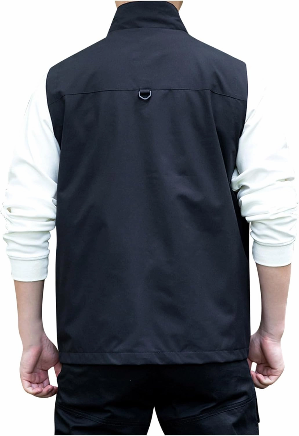 Zeiyignr Men's Golf Lightweight Photo Vest Travel Hunting Fishing Vest Sleeveless Outdoor Work Jacket with Multi Pockets