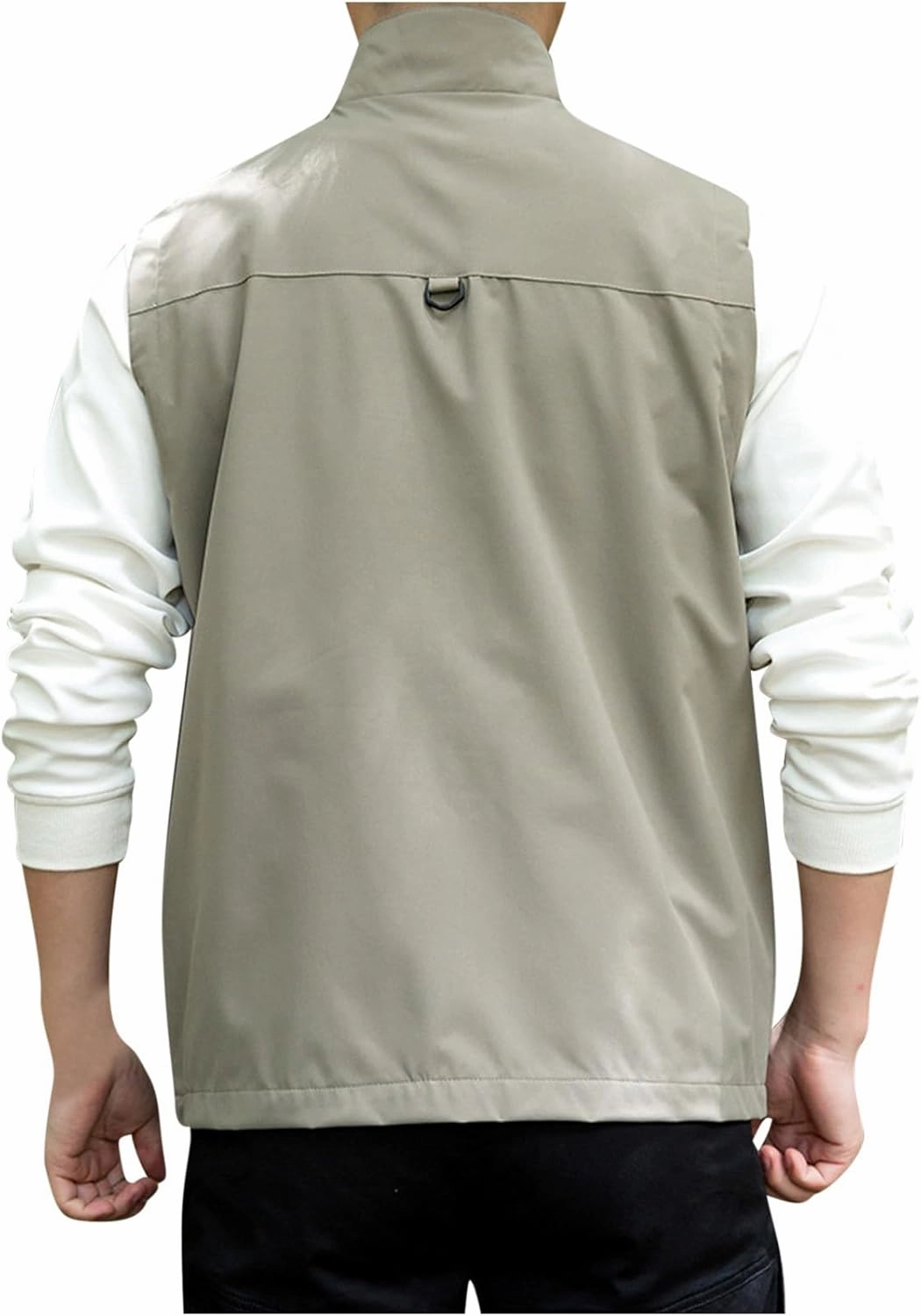 Zeiyignr Men's Golf Lightweight Photo Vest Travel Hunting Fishing Vest Sleeveless Outdoor Work Jacket with Multi Pockets